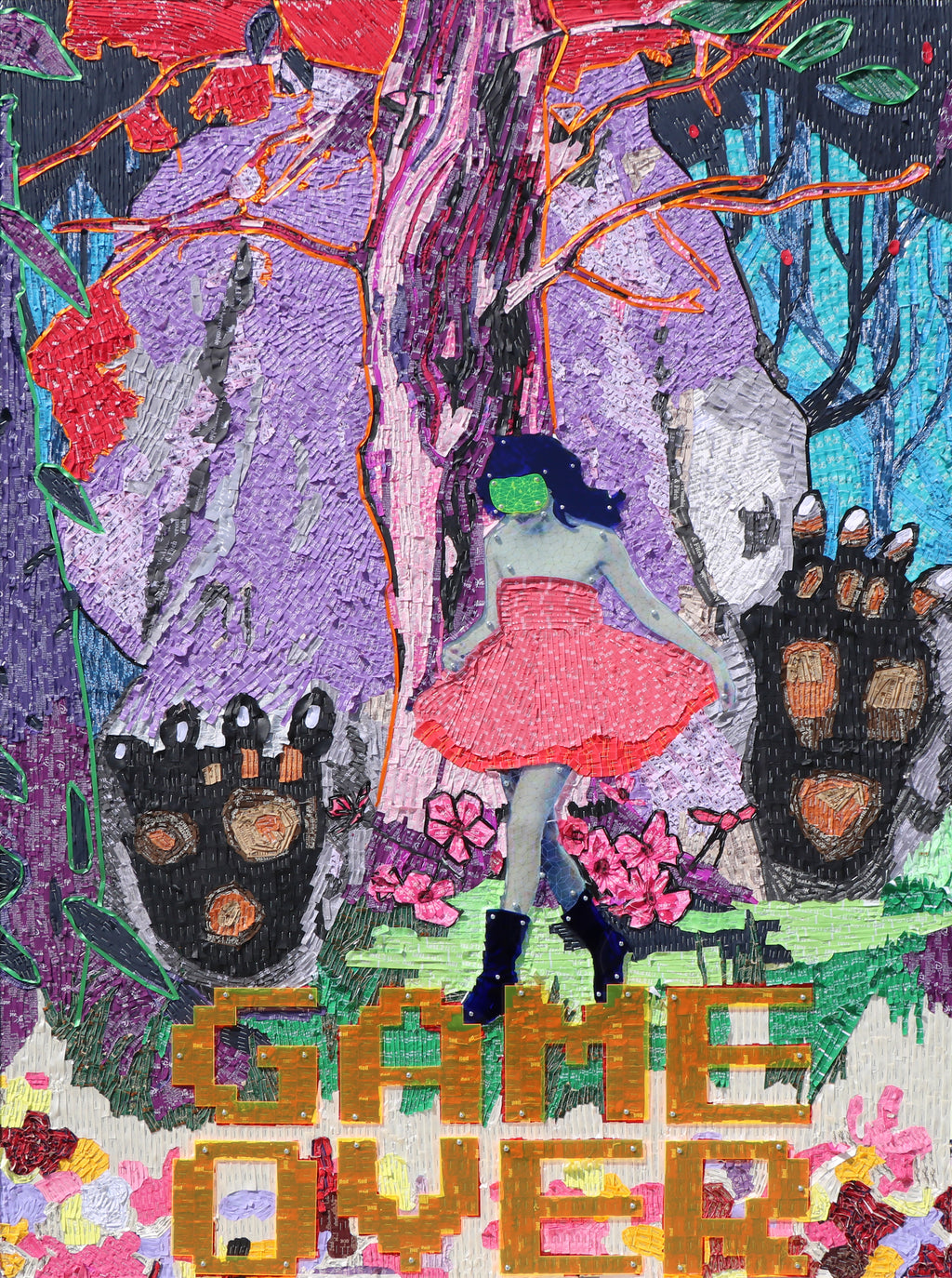 Game over Pie Grande Galería Mercado Negro